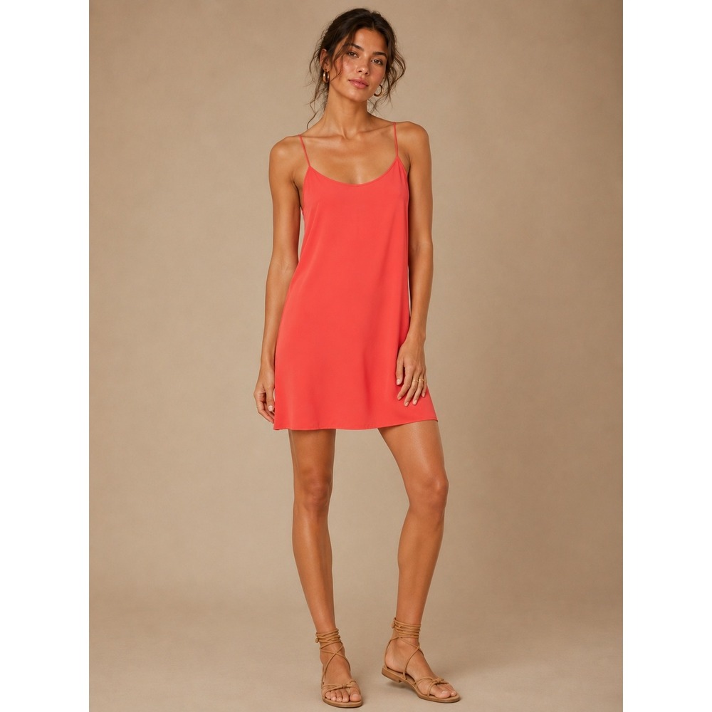 Blaque Label Coral Tank Slip Dress XS BQD855-15 Sleeveless Slip On Lined